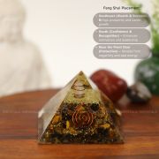 Tiger Eye Crystal Pyramid