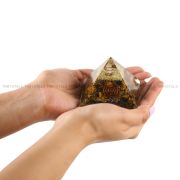 Tiger Eye Crystal Pyramid