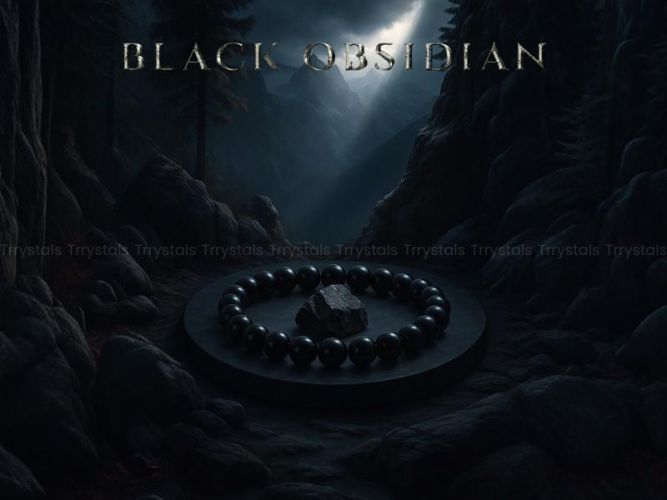 Black Obsidian Bracelet