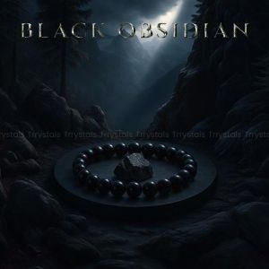 Black Obsidian Bracelet