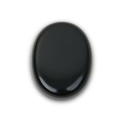 Black Obsidian Gemstone Coin