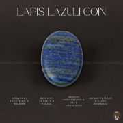 Lapis Lazuli Gemstone Coin
