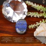 Lapis Lazuli Gemstone Coin