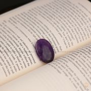 Amethyst Gemstone Coin