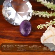 Amethyst Gemstone Coin