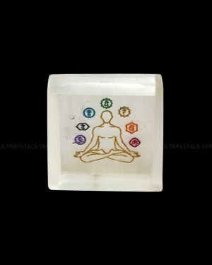 Selenite Box: Seven Chakra
