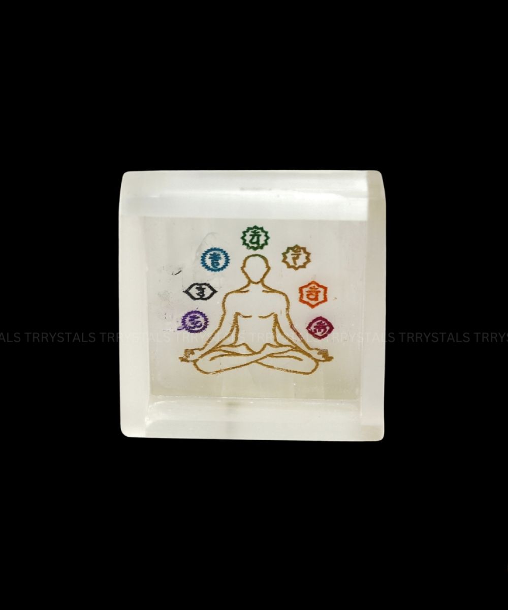 Selenite Box: Seven Chakra