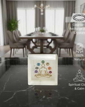 Selenite Box: Seven Chakra