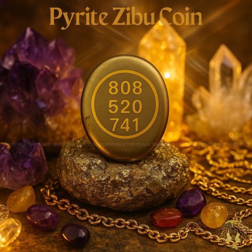 Pyrite Coin with Zibu Symbol