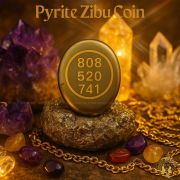 Pyrite Coin with Zibu Symbol